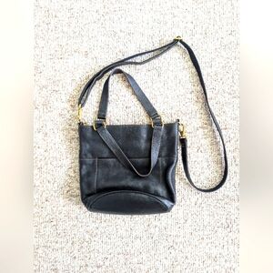 Fossil Black Leather Women's Bag